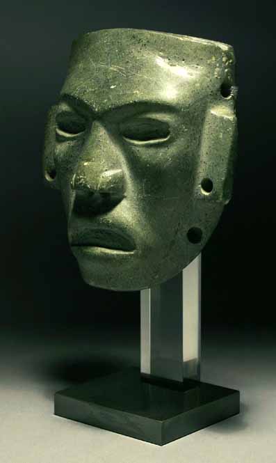 Teotihuacan-Guerrero Greenstone Mask
