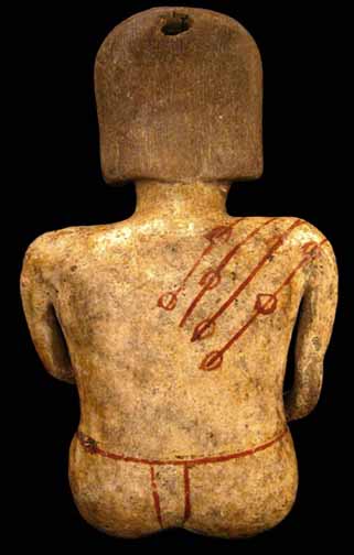 Chinesco Polychrome Female Figure, Ancient West Mexico Pre-Columbian Art