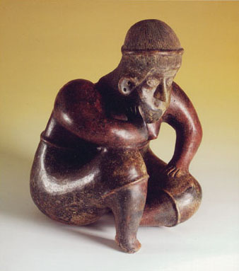 Jalisco Seated Female, Ancient West Mexico Pre-Columbian Art