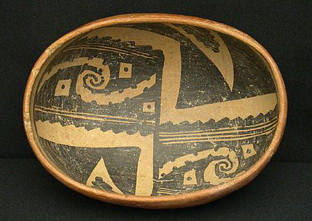 Gila Polychrome Bowl, Southwest Native American Art