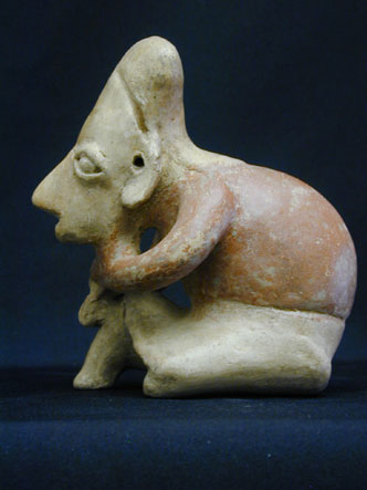 Jalisco Ameca Thinker, Ancient West Mexico Pre-Columbian Art