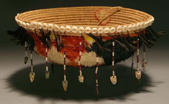 Anthropos Gallery Native American Art POMO GIFT BASKET 