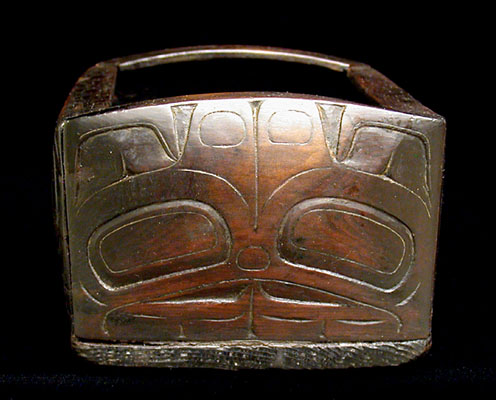 Bentwood Grease Bowl, Pacific Northwest Coast Native American Indian Art