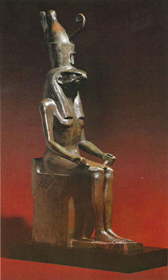 Egyptian Bronze Horus, Ancient Eqyptian Art