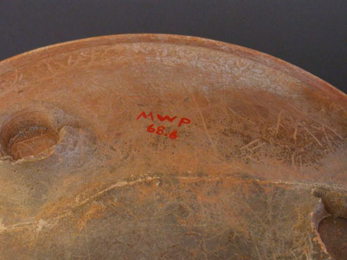 Mayan Polychrome Plate, Pre-Columbian Art