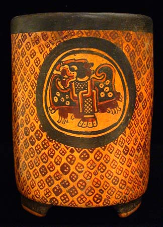 Mayan Bat Effigy Vase, Ancient West Mexico Pre-Columbian Art