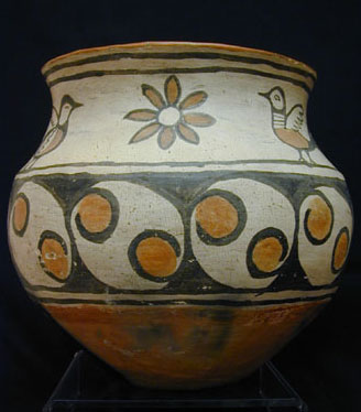San Ildefonso Bowl, Southwest Native American Indian Art