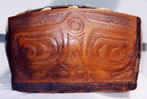 Tsimshian Carved Bowl, Pacific Northwest Coast Native American Indian Art