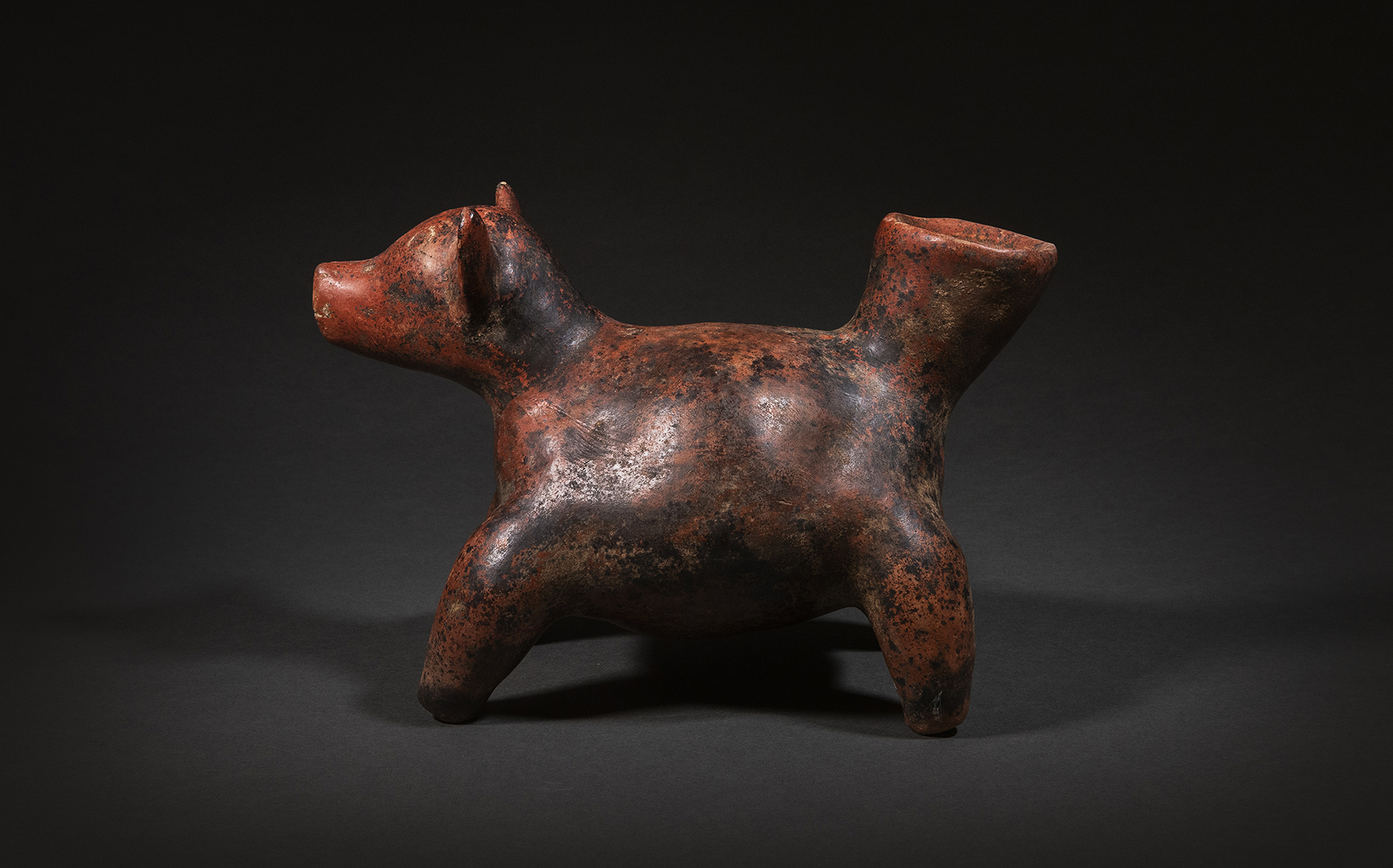 Colima standing dog sculpture 5