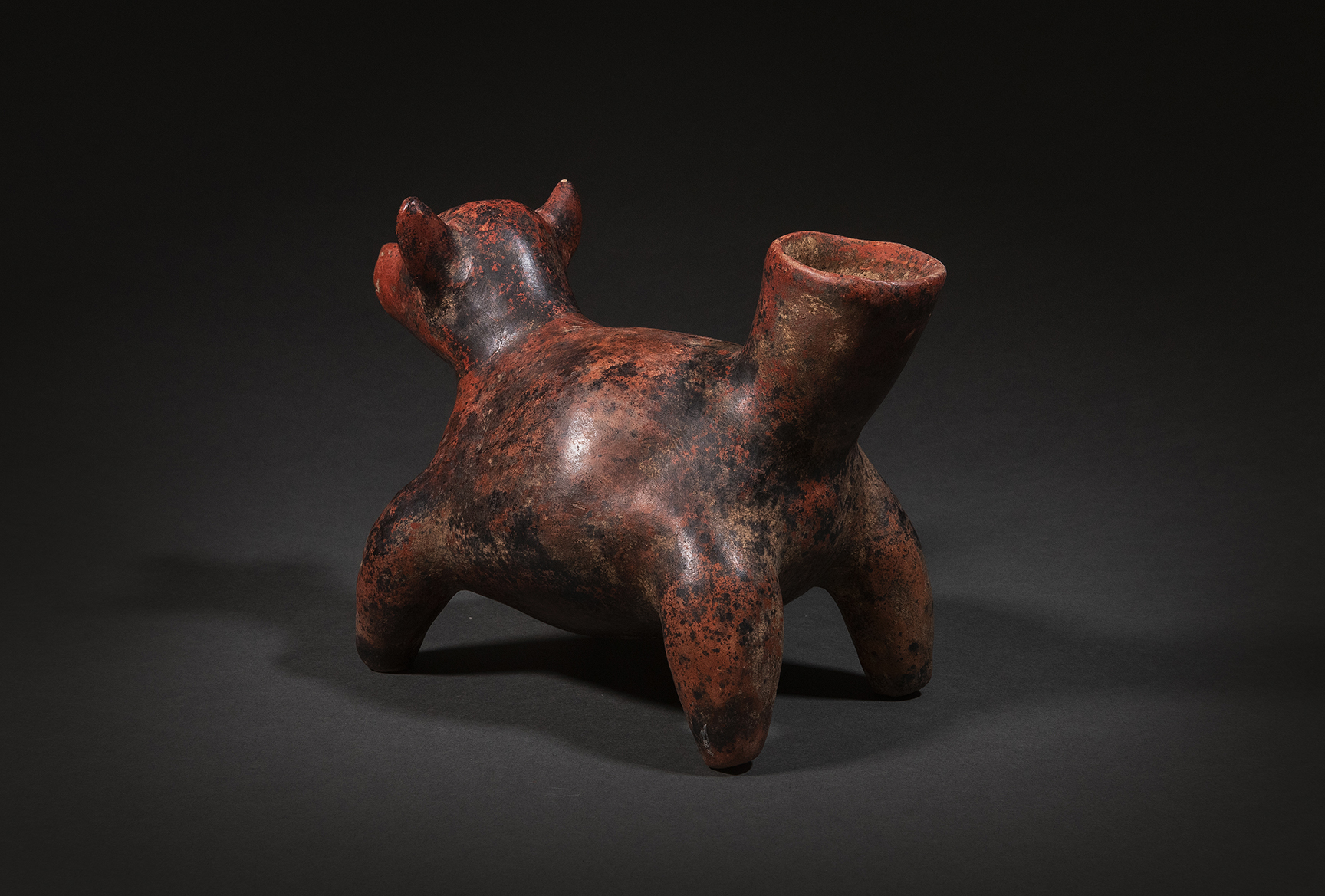 Colima standing dog sculpture 6