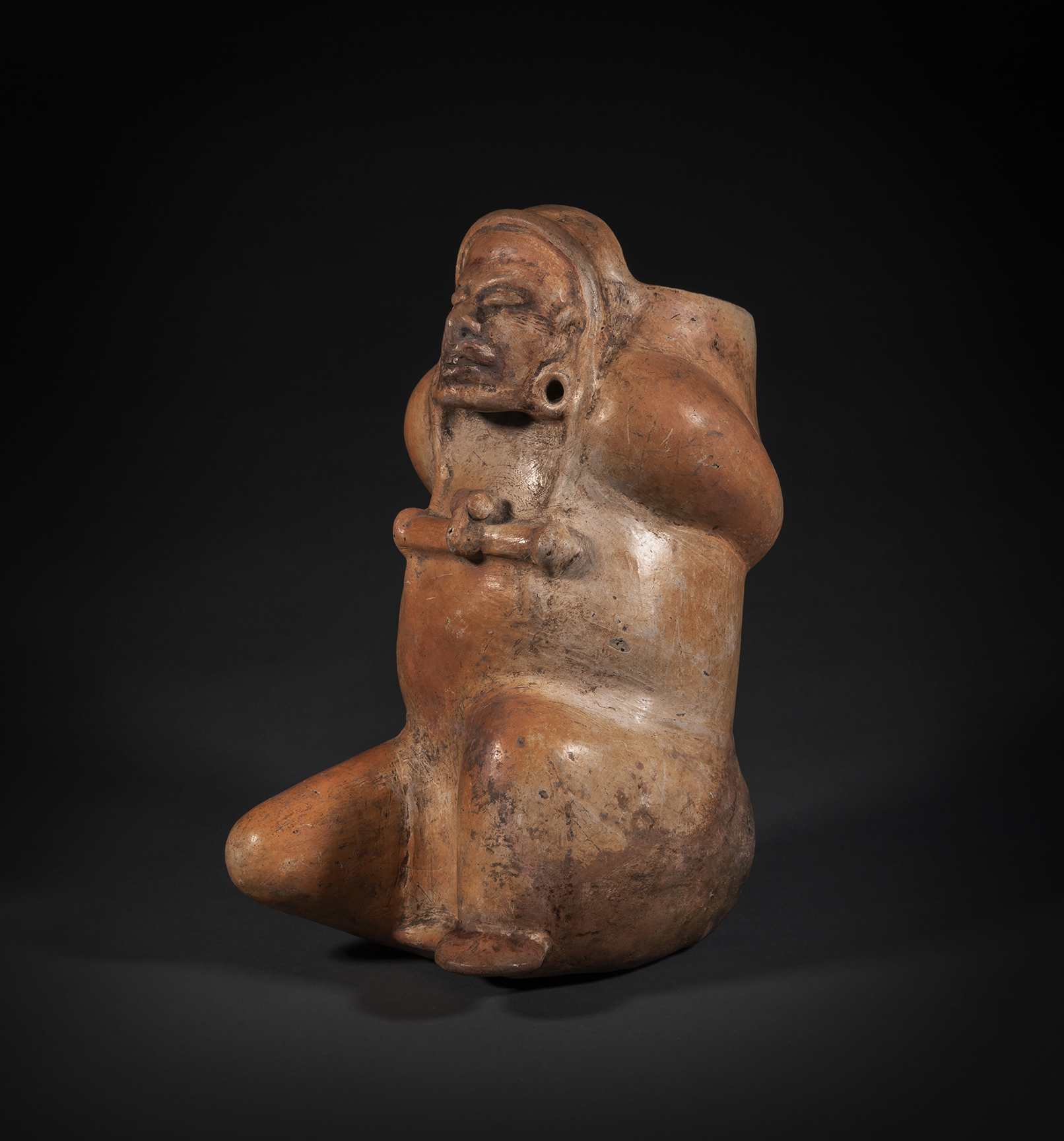Teotihuacan orangeware vessel 2