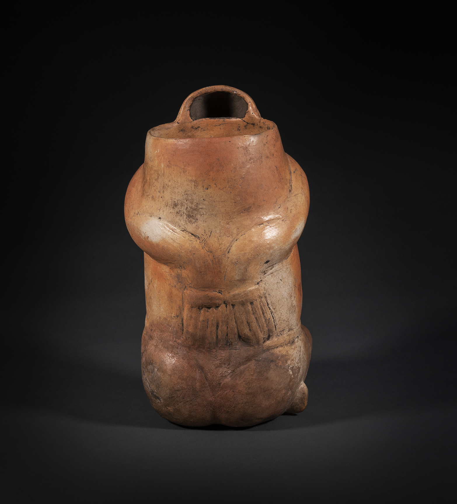 Teotihuacan orangeware vessel 5